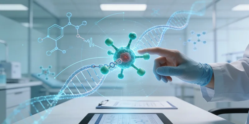 湘潭遗传咨询师与一个家庭在诊室