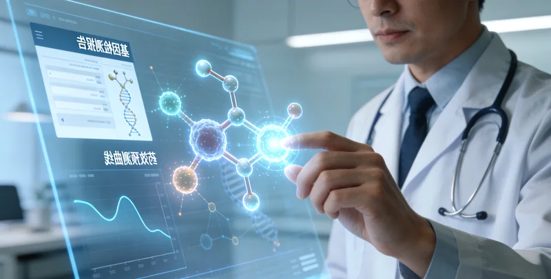 海城医生与肺癌患者沟通基因检测