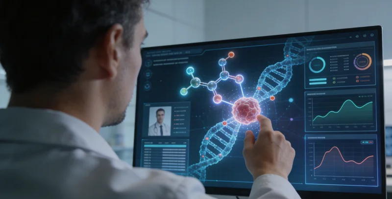 伊春专家正在解读基因检测报告