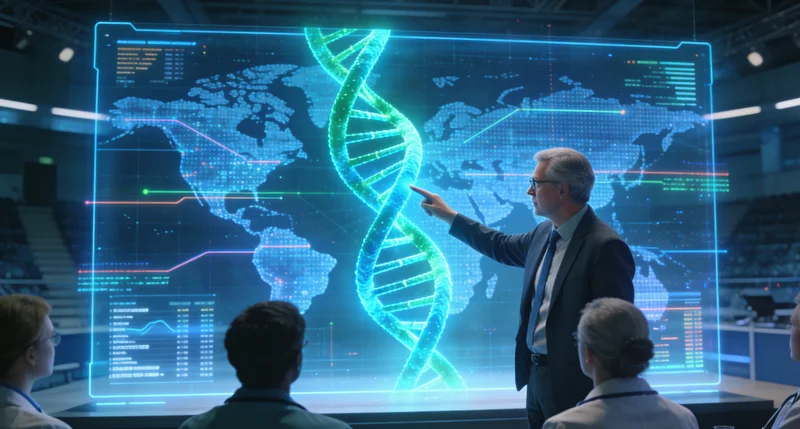 通辽家庭在医院进行遗传咨询场景