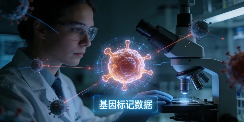 韶关市民在医院进行基因检测静脉