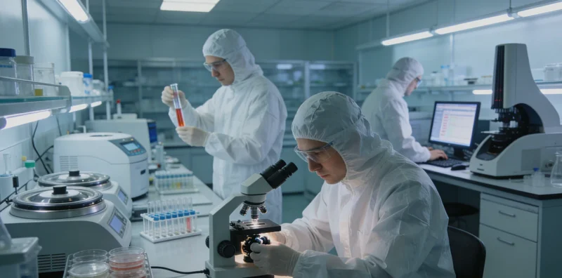 展示医疗样本采集容器与基因检测