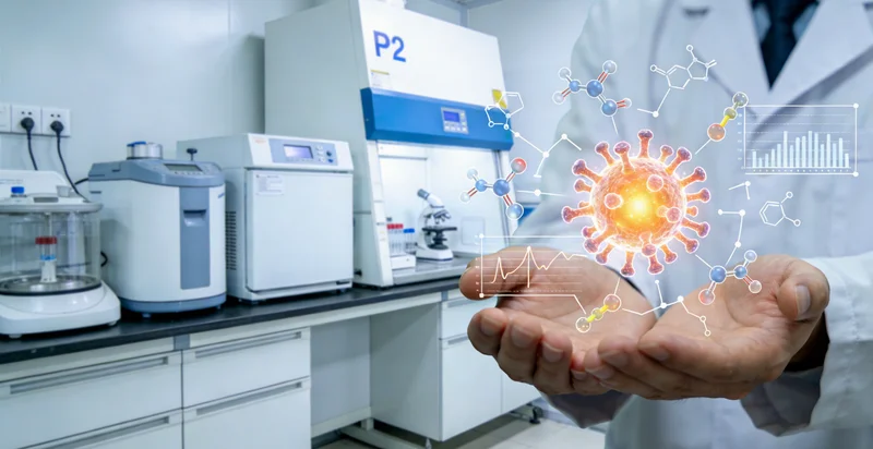 基因测序实验室数据分析过程示意