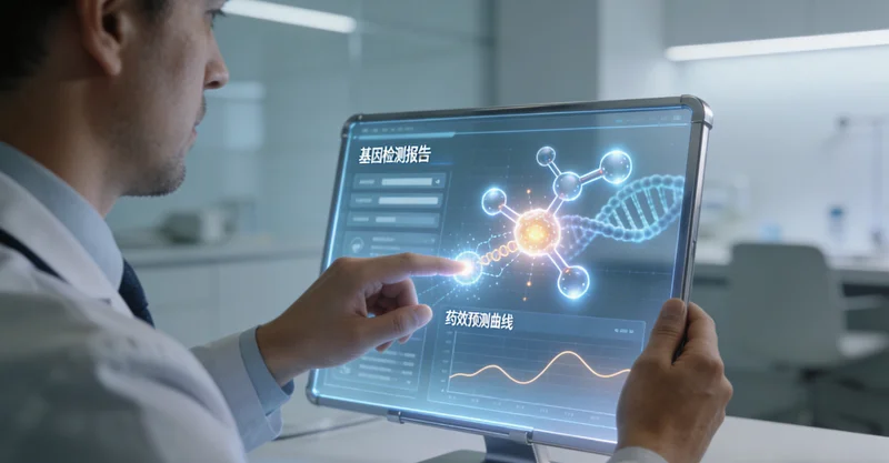 武威居民在医院进行基因检测采样