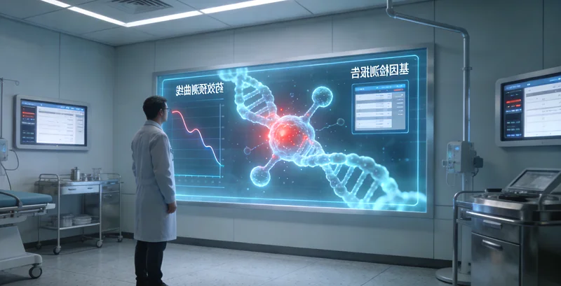 安庆医生与患者家属沟通基因检测