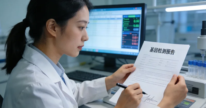 淮南I型Usher基因检测报告