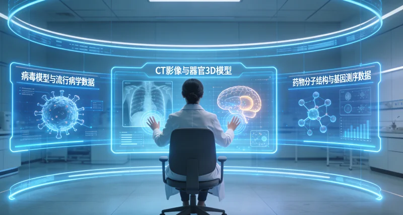 保山家庭进行遗传咨询场景