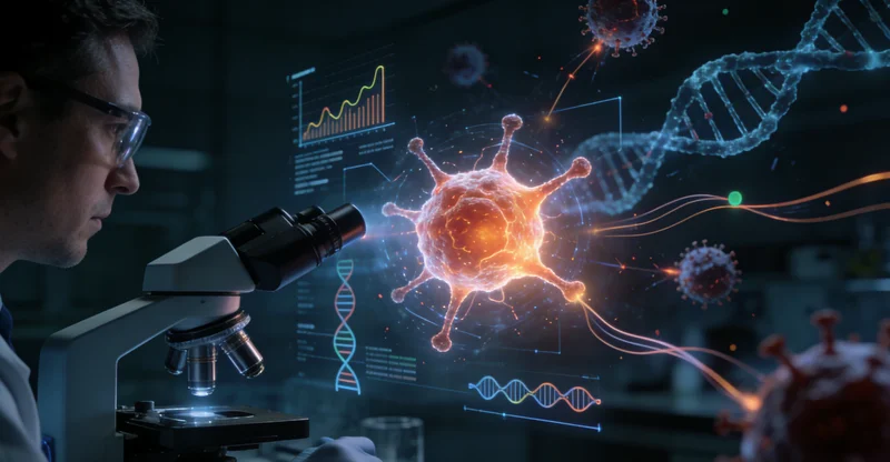 咸阳市民查看基因检测报告并总结