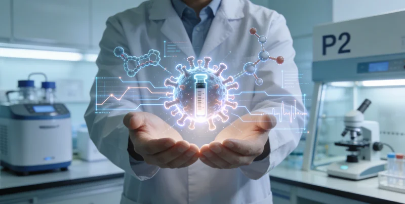 延安儿童在进行听力测试