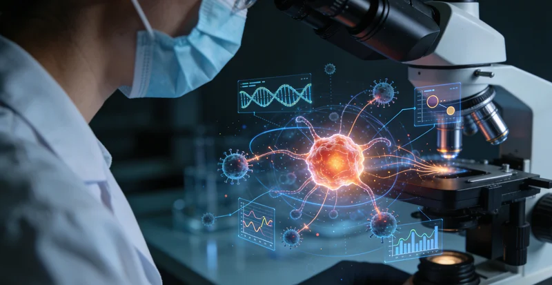 咸阳医学实验室进行基因检测操作