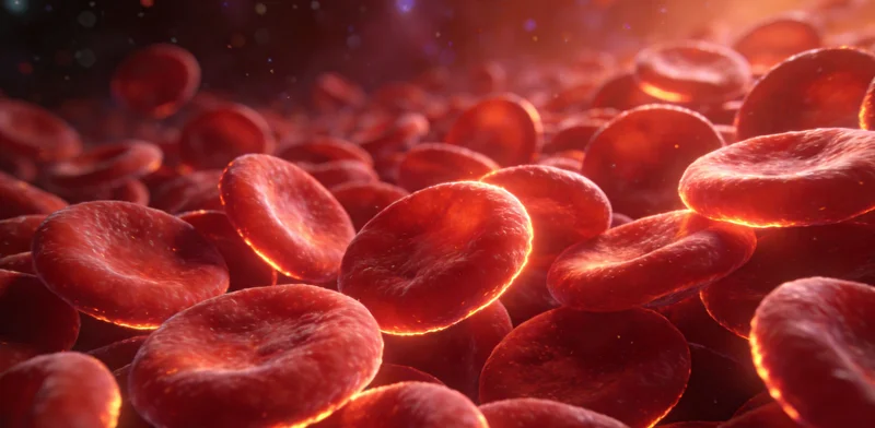 医生在电脑前仔细分析复杂的基因