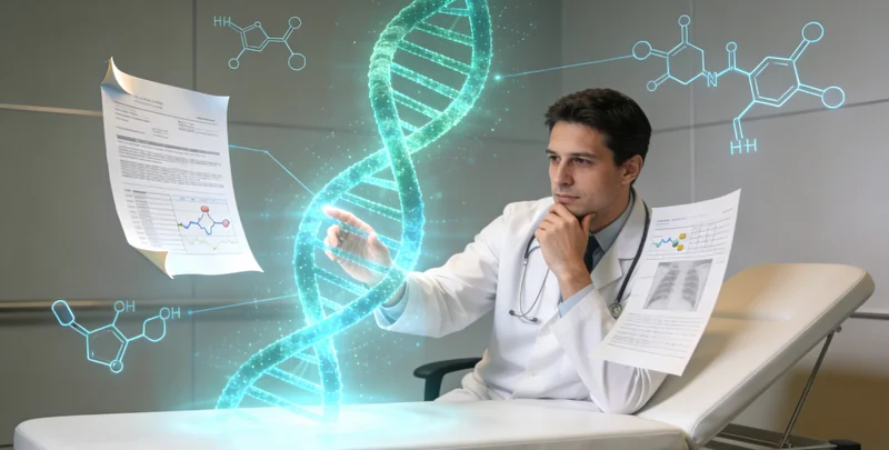 中山妈妈带孩子进行遗传咨询场景