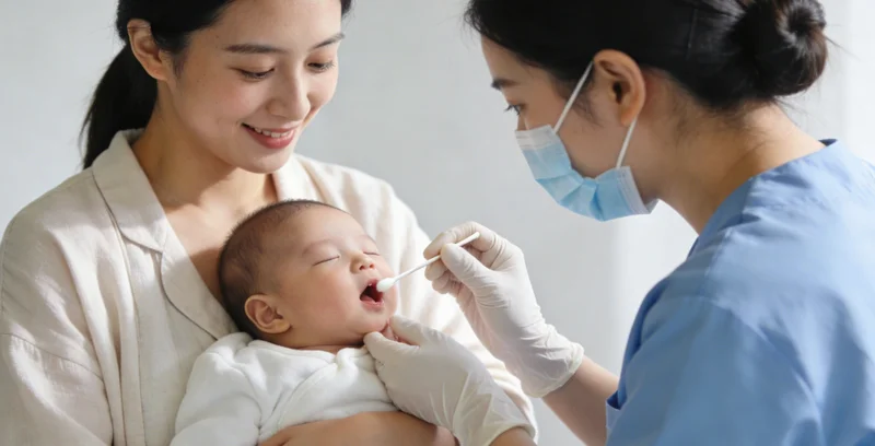 一位康复中的中老年患者在窗边微