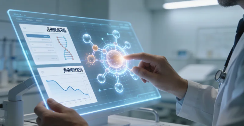 玉门医生为患者解读胰腺癌监测报