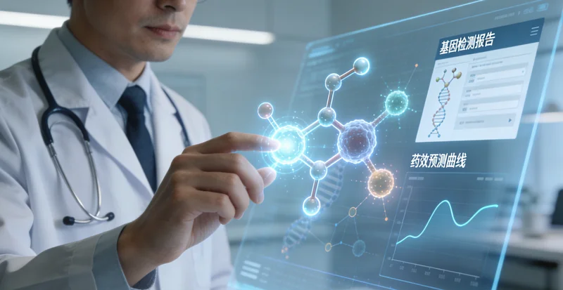 锦州用户与专业人士共同查看基因