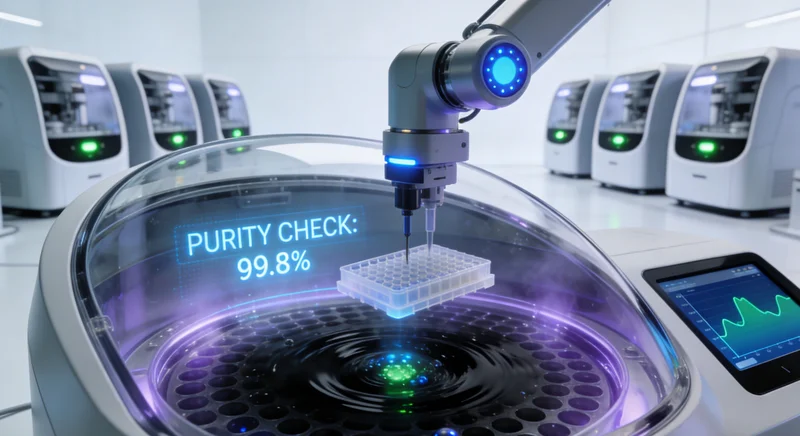 淮北居民在医生指导下查看基因检