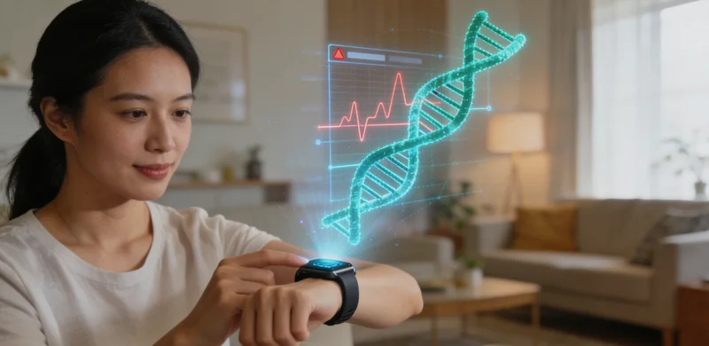 乌海医院护士为儿童进行基因检测