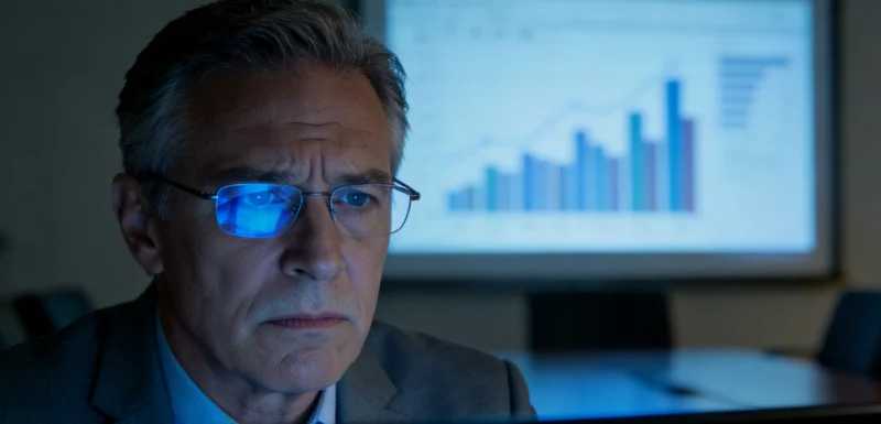 重症监护室内,医生正在电脑前查