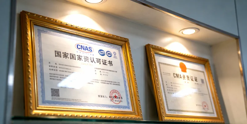 幸福家庭关注健康，露出安心微笑