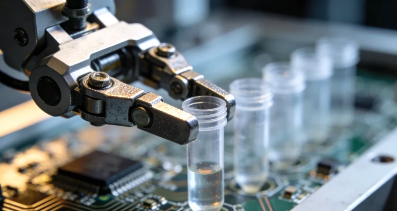 一位医生正在查看CT影像片,神