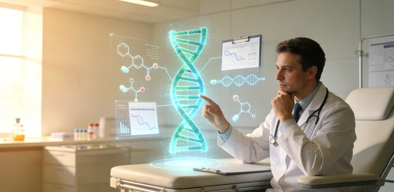 阿拉善盟居民在医院咨询基因检测