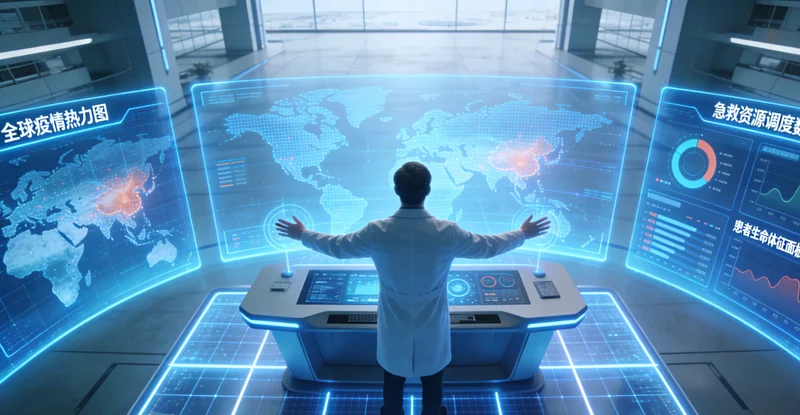 吐鲁番儿童在进行听力测试并佩戴