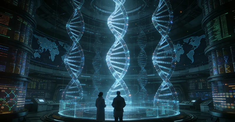 东港基因实验室进行DNA测序分