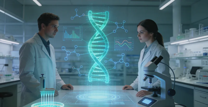 深圳家庭共同查看基因检测报告与