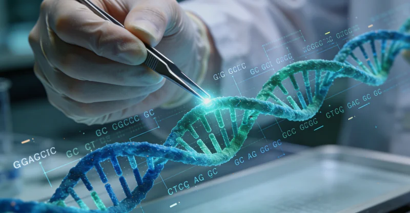 基因检测实验室分析DNA数据