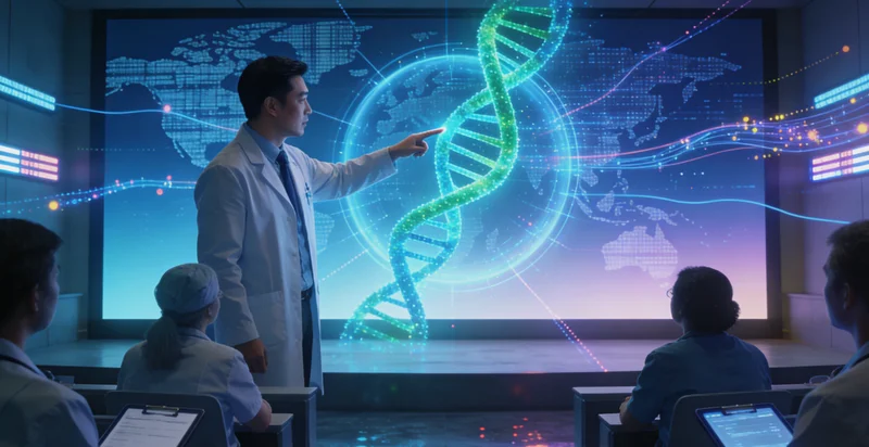 南阳市民在医院进行遗传咨询