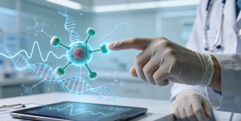 绥化医生与咨询者进行家庭遗传健