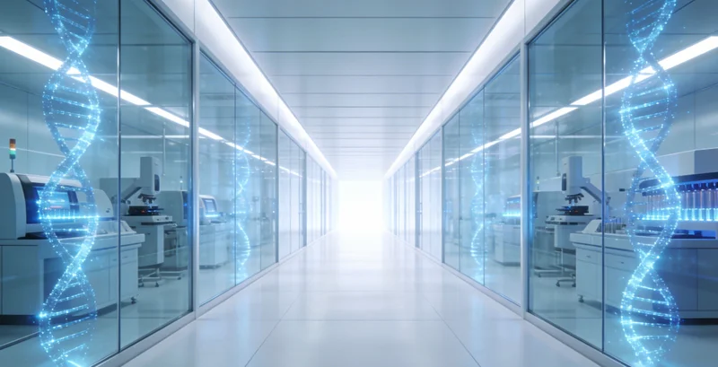 医生正在电脑前与患者家属分析解