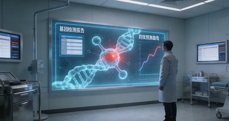 西安家庭在医院进行遗传咨询场景