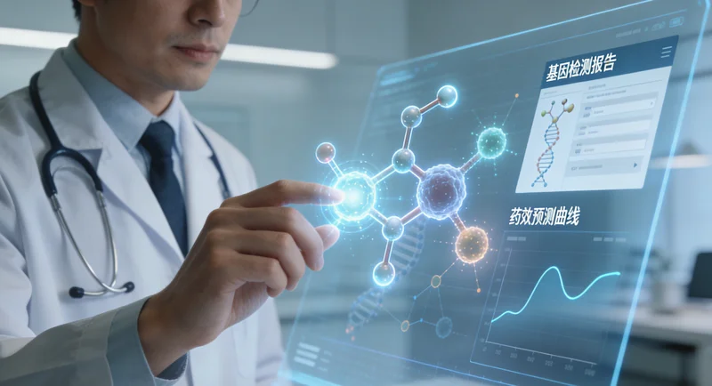 正蓝遗传咨询师为居民解读APO