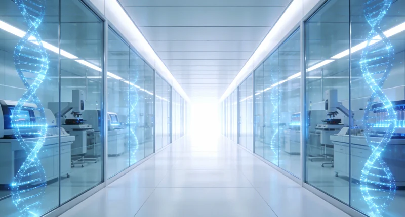 一位中年男性在认真查看手中的医