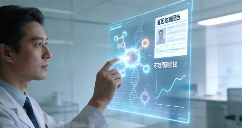 广汉医生与患者沟通基因检测流程