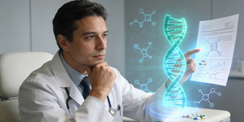 吉林医生为家庭解读基因报告并制