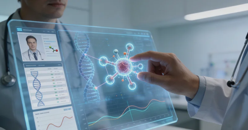 七台河家庭共同讨论基因检测结果