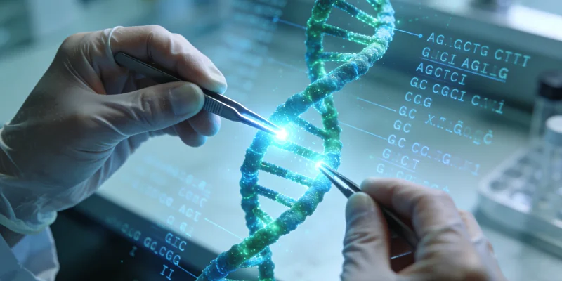 陈旗基因检测实验室内部工作示意