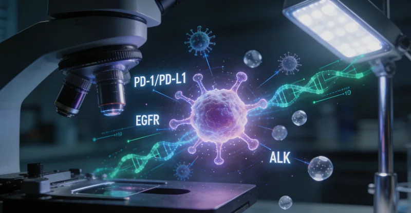实验室技术人员操作高通量基因测