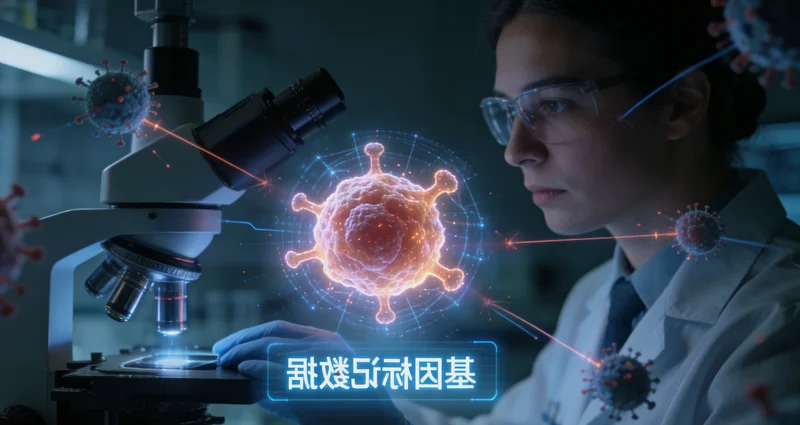 在拉萨医院进行基因检测采样场景