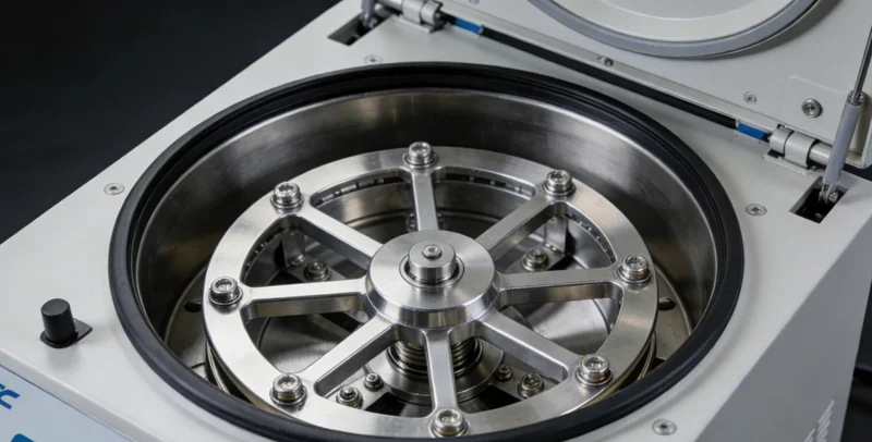 实验室科研人员正在进行精密仪器