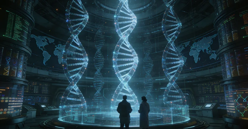 合肥高科技基因测序实验室内部