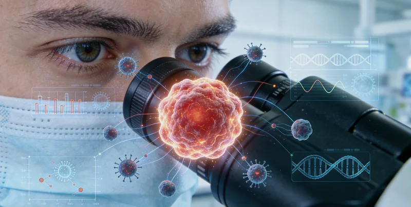 凌海城市夜景与医疗健康概念结合