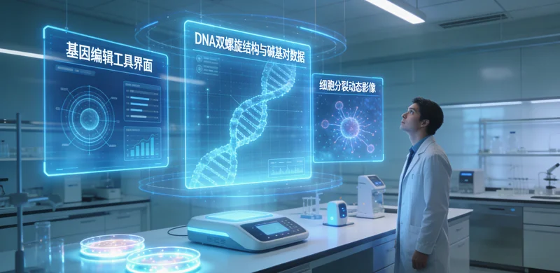 朝阳家庭在医院进行遗传咨询场景