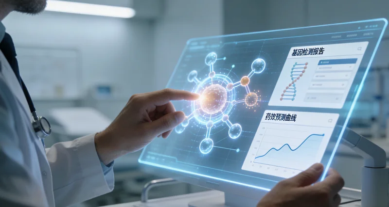 白城市民在医院进行基因检测采样