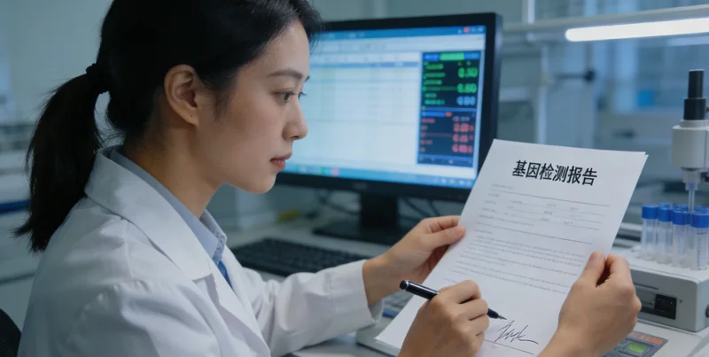 红河基因检测报告解读与结果分析
