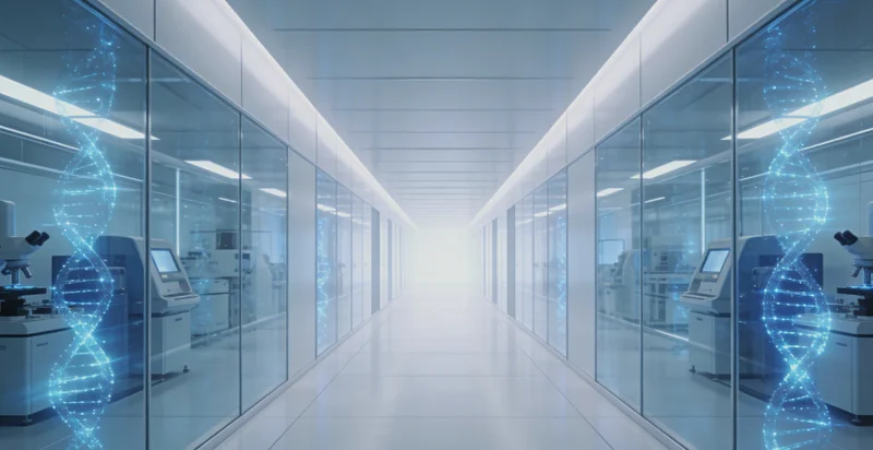 医院检验科场景示意