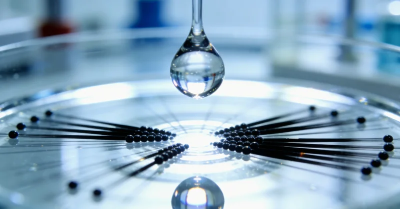 高科技实验室进行DNA测序分析