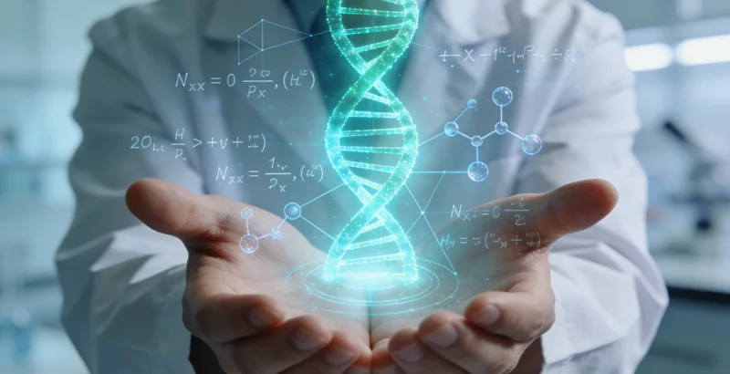 来宾家庭共同查看并讨论基因检测